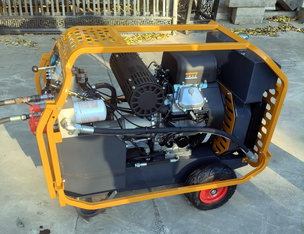 奔馬35HP便攜式小型液壓動力站KM-BM-DLZ-35HP